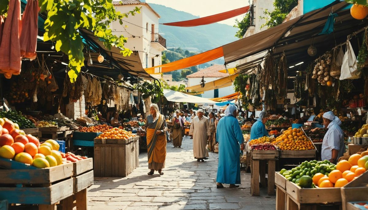 Tatilde Yerel Pazarların Cazibesi: Kültür ve Lezzetlerin Buluşma Noktası