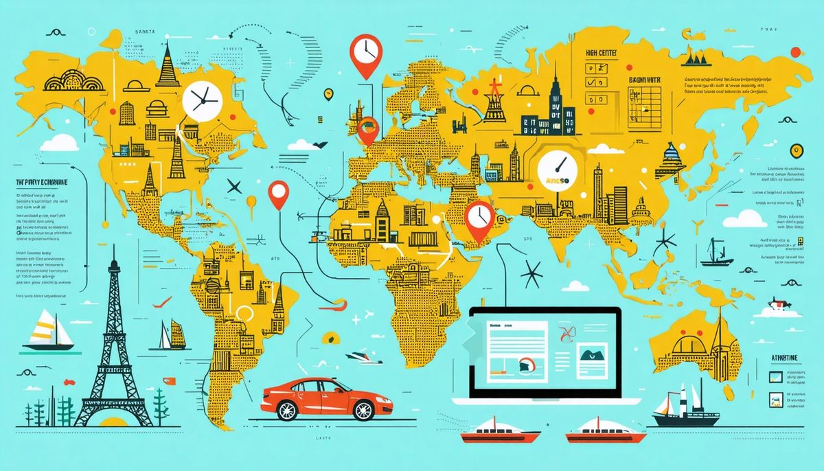 7 günlük çok merkezli rota nasıl tasarlanır: zaman ve mesafe optimizasyonu