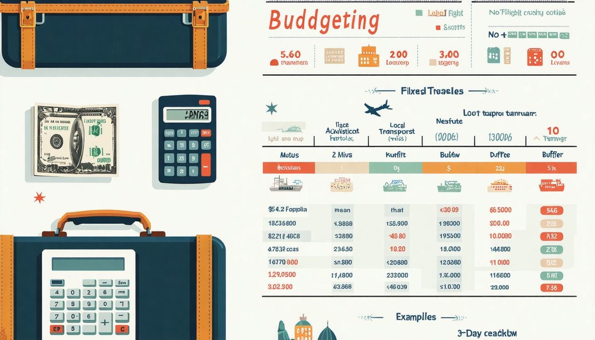 Tatil Bütçesi Planlama Rehberi: Günlük Harcama Şablonları ve Adım Adım Örnekler